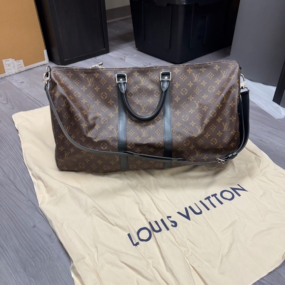 LOUIS CUITTON Keepall Bandoulière 55 bag - Picture 1 of 8